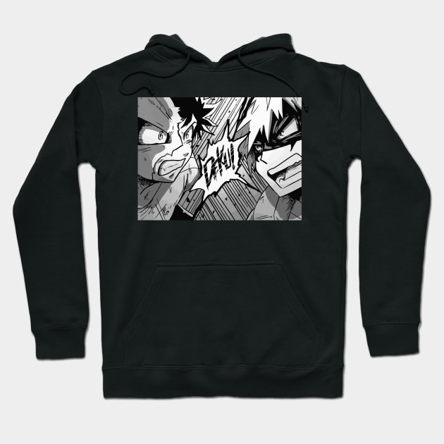 Deku vs Bakugo Hoodie by DudelArt